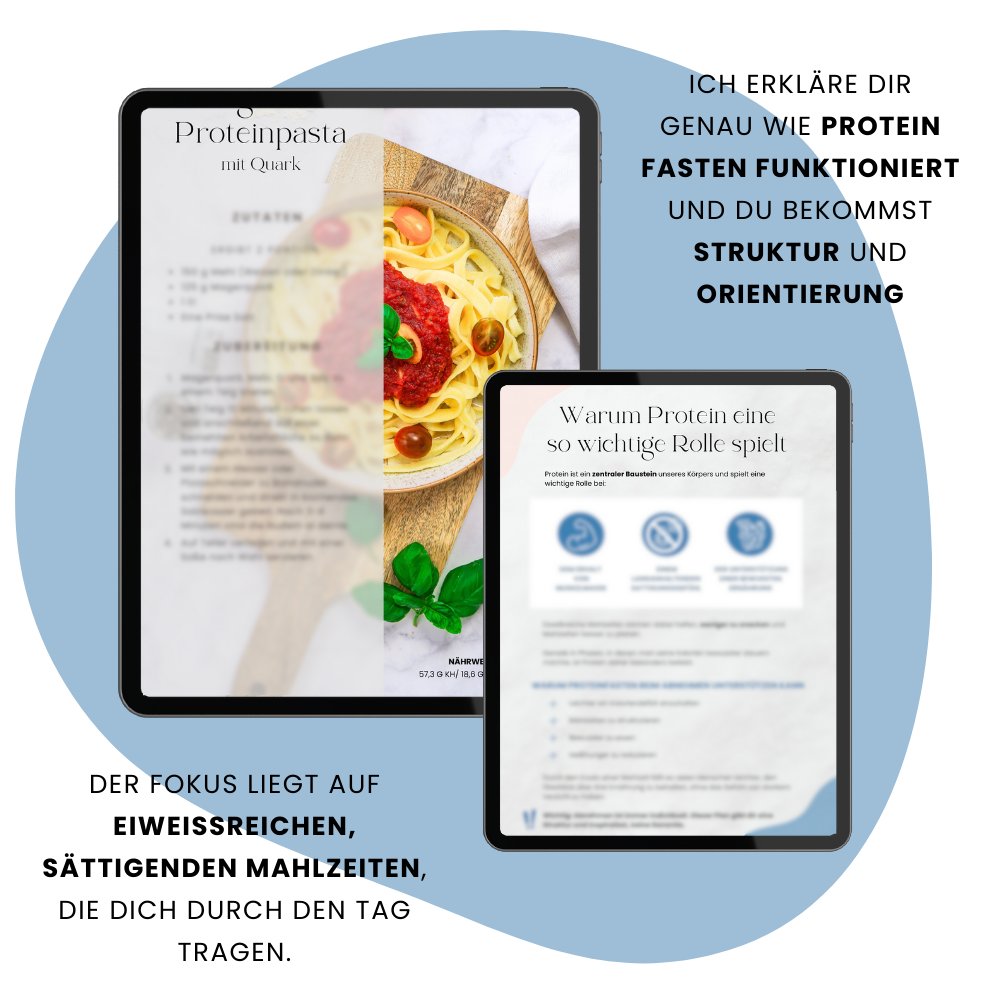 Abnehm-Bundle: 10-Tage-Abnehmplan (Proteinfasten-Edition) + Rezept-E-Book